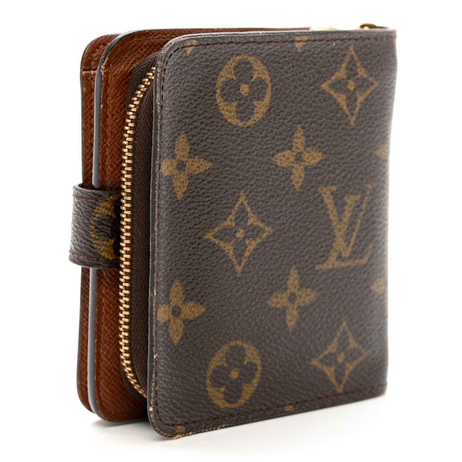 Louis Vuitton Monogram Compact Zippe Zipped Wallet 3 of 9