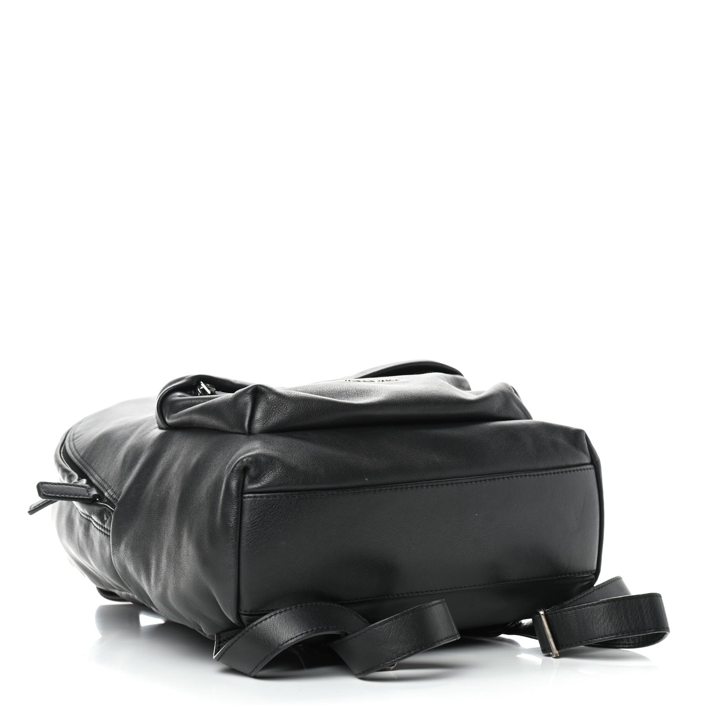 Smooth Calfskin Small Backpack Black
