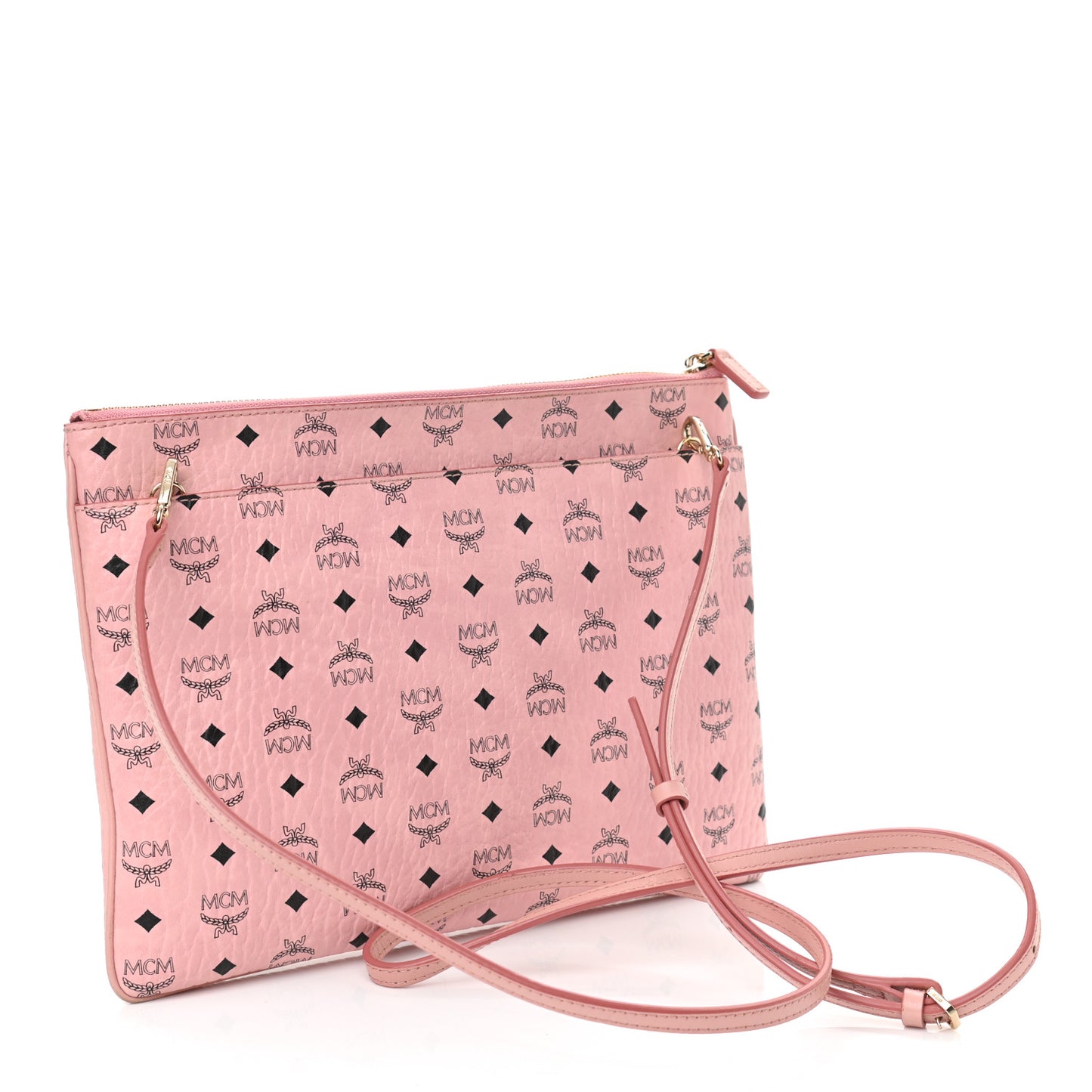 Visetos Medium Crossbody Pouch Soft Pink