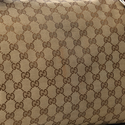 Gucci Monogram Bamboo Bar Medium Tote Brown 8 of 11