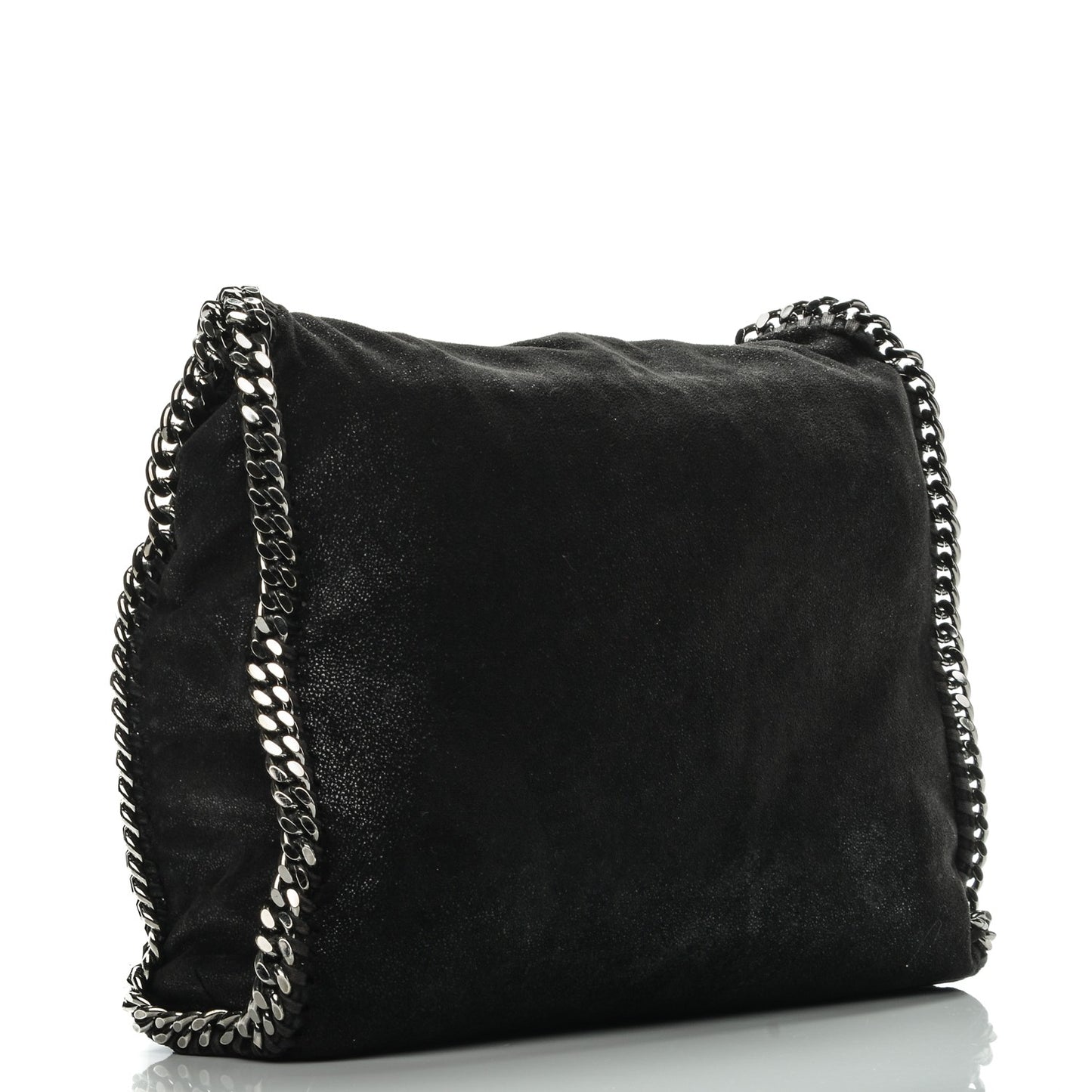 Shaggy Deer Small Falabella Tote Black