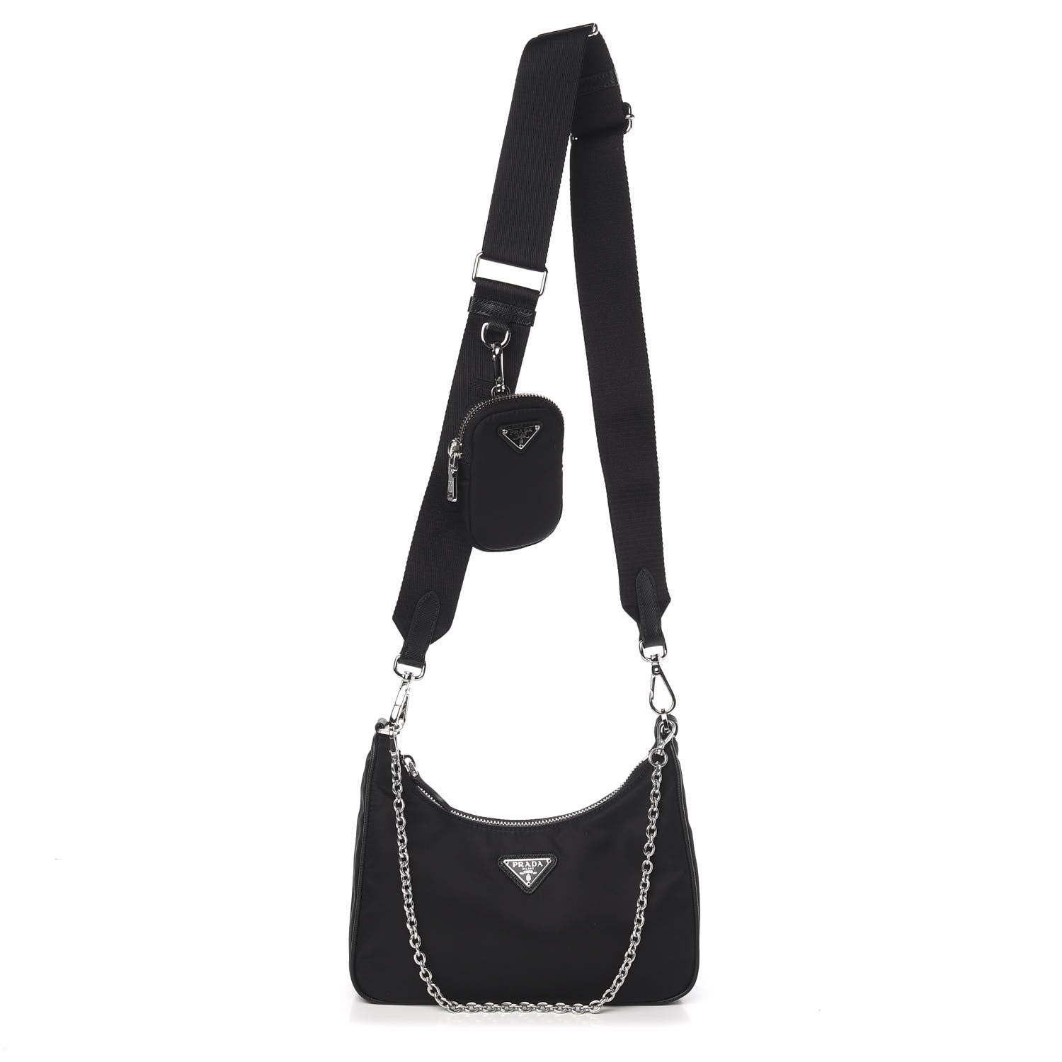 Prada Nylon Re-Edition 2005 Shoulder Bag Black 1 of 11