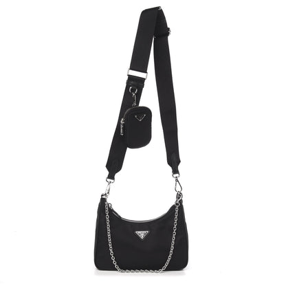 Prada Nylon Re-Edition 2005 Shoulder Bag Black 1 of 11