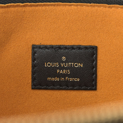 Louis Vuitton Lambskin Embossed Monogram Coussin MM Black 6 of 11
