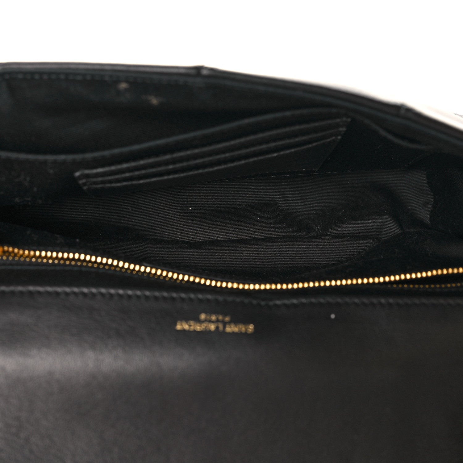 Saint Laurent Lambskin Patchwork Monogram Medium Jamie Black 5 of 11