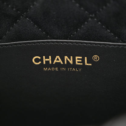Chanel Shiny Calfskin Quilted Mini Chanel 22 Black 6 of 11