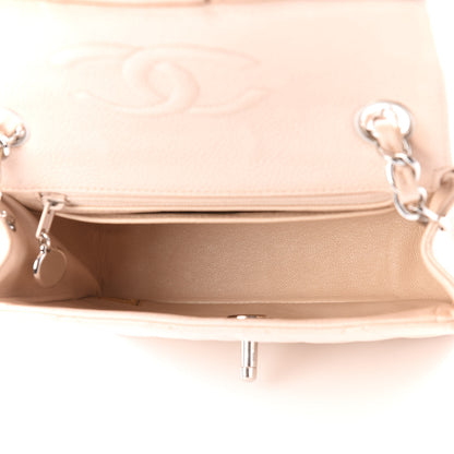 Chanel Caviar Quilted Mini Square Flap Light Beige 4 of 9