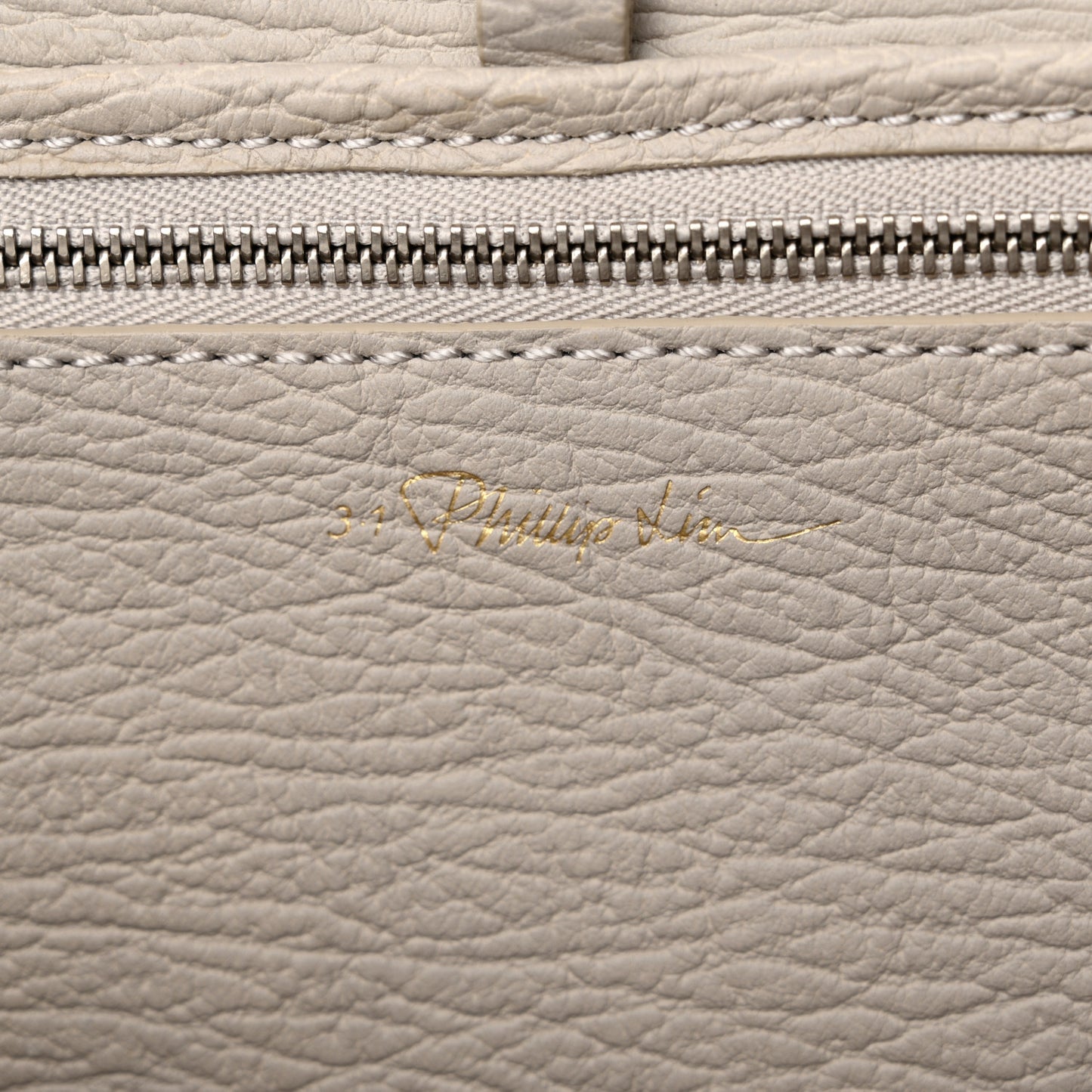Textured Calfskin Medium Pashli Satchel Feather