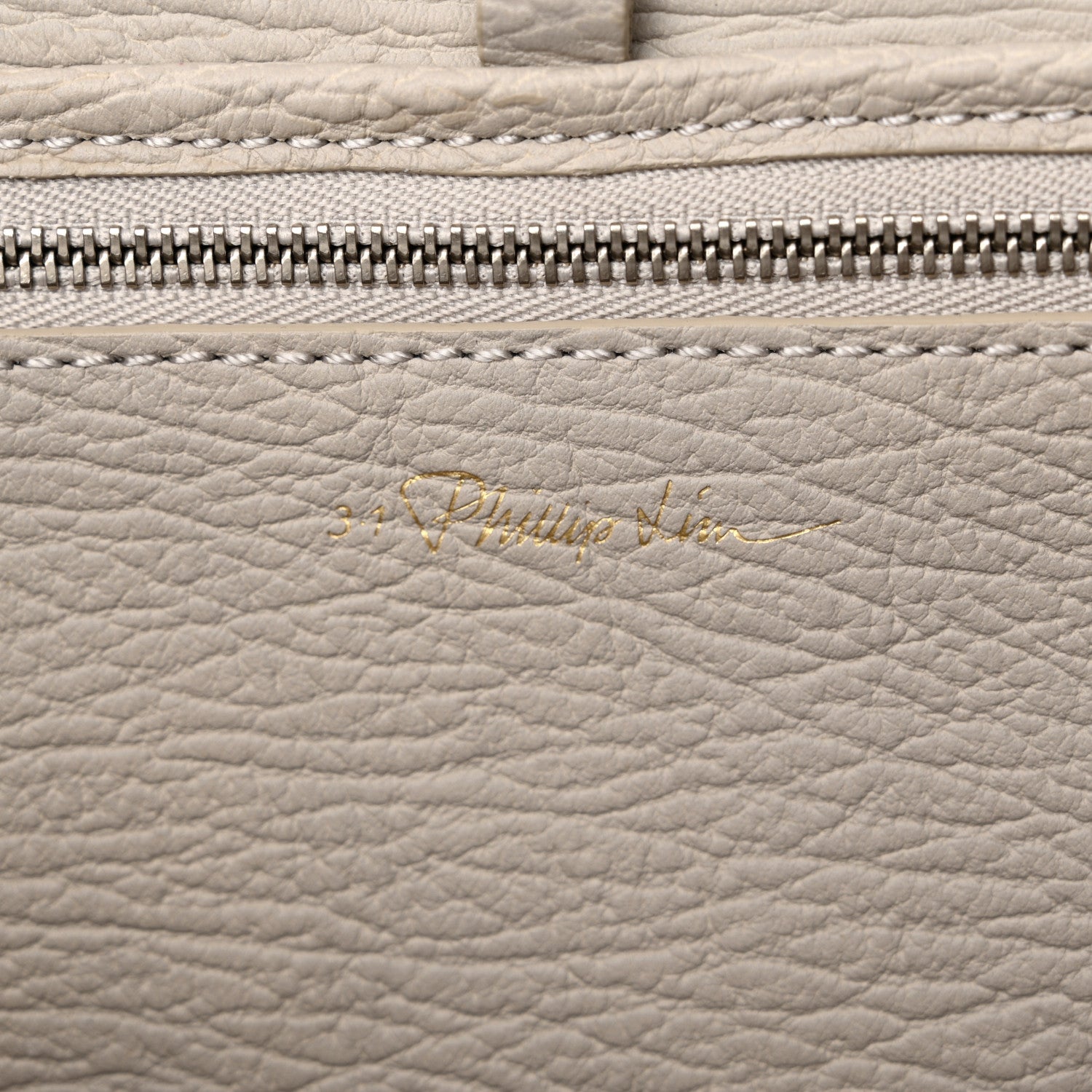 3.1 Phillip Lim Textured Calfskin Medium Pashli Satchel Feather 6 of 11