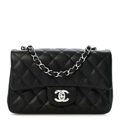 Chanel Caviar Quilted Mini Rectangular Flap Black 1 of 13