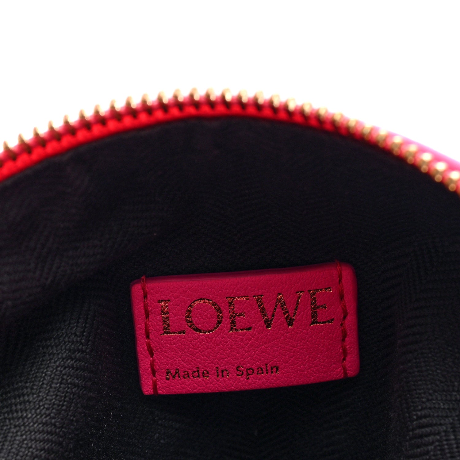 Loewe Jacquard Anagram Calfskin Small Cubi Bag Pink 6 of 9