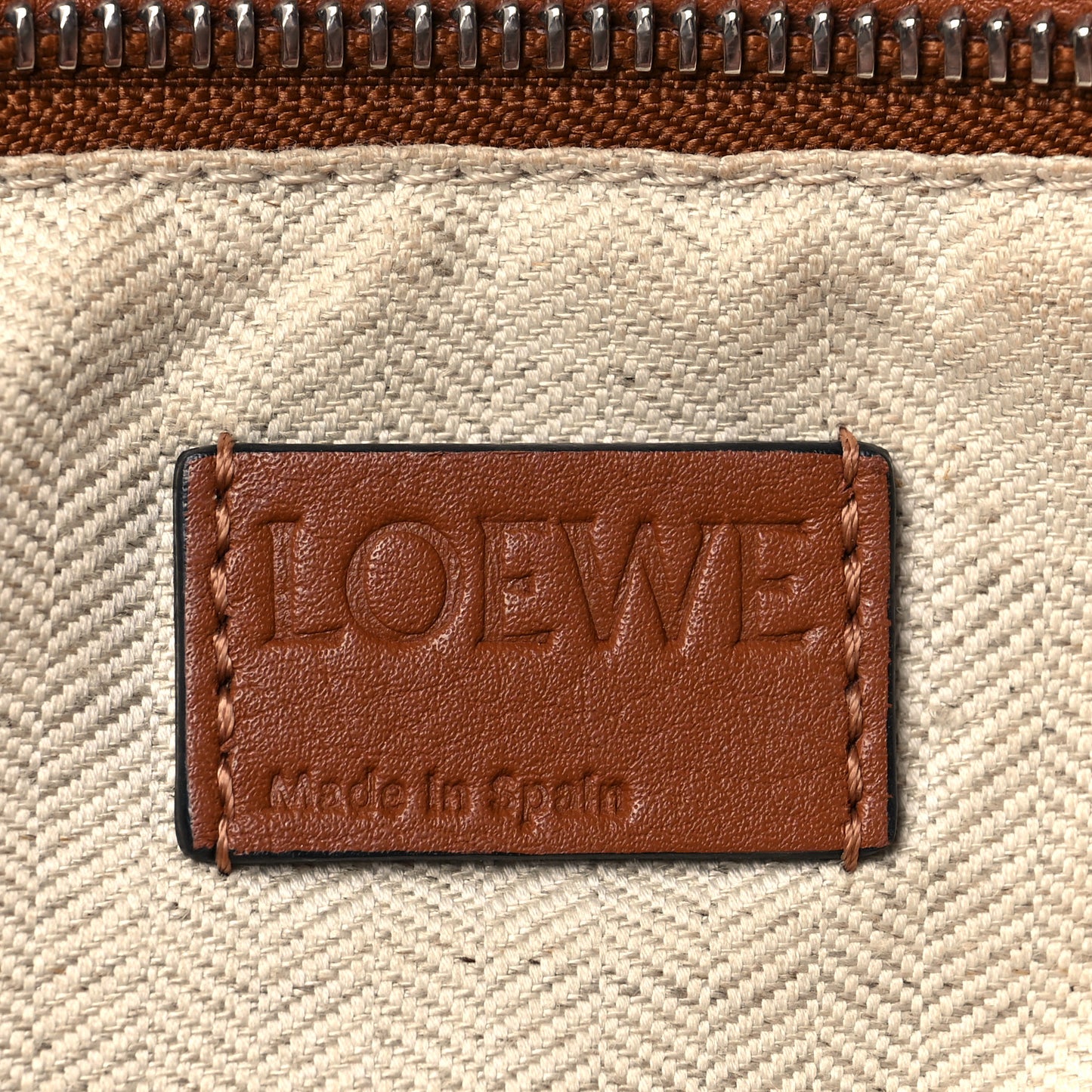 Calfskin Small Puzzle Bag Tan