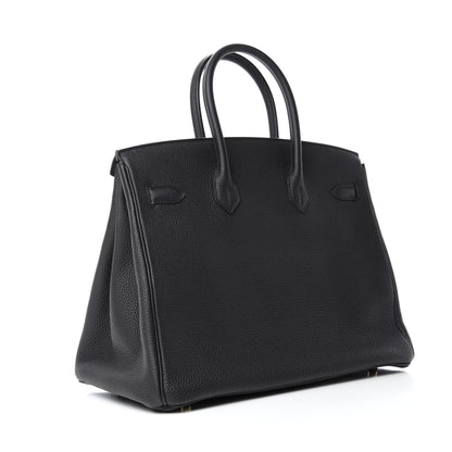 Hermes Togo Birkin 35 Black 3 of 11