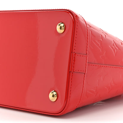 Louis Vuitton Vernis Lockit PM Cherry 8 of 13