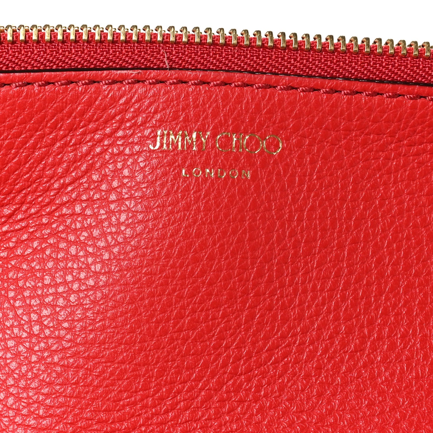 Jimmy Choo Grainy Calfskin Nine2Five East West Tote Red 8 of 11