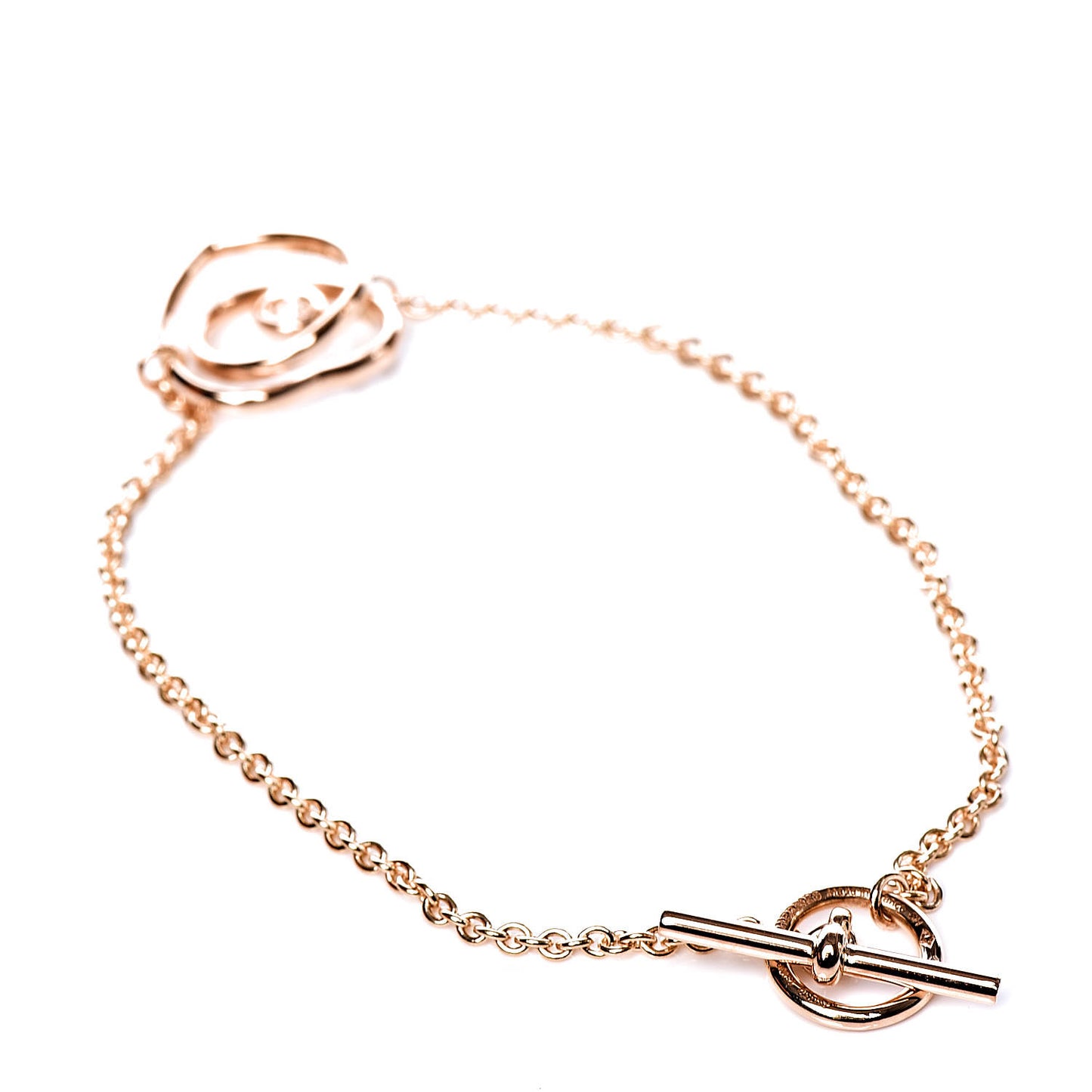 18K Rose Gold Diamond TPM Vertige Coeur Bracelet SH