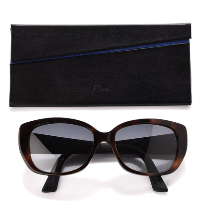 Christian Dior Lambskin Cannage Dior Lady 2R Sunglasses Havana Purple 8 of 8