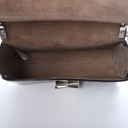 Jimmy Choo Smooth Calfskin Lockett Petite Shoulder Bag Black 6 of 8