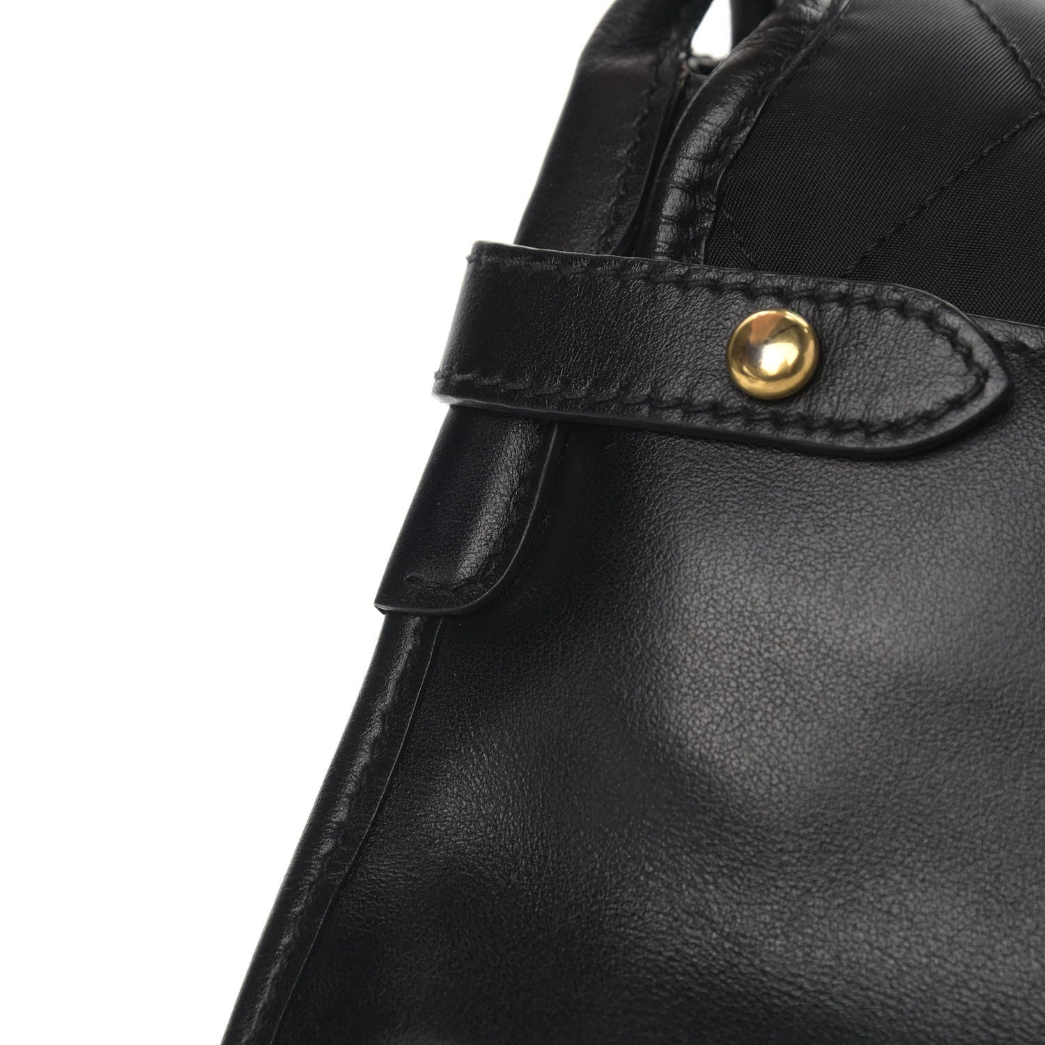 Prada Tessuto Nylon City Calfskin Quilted Crossbody Black 11 of 13