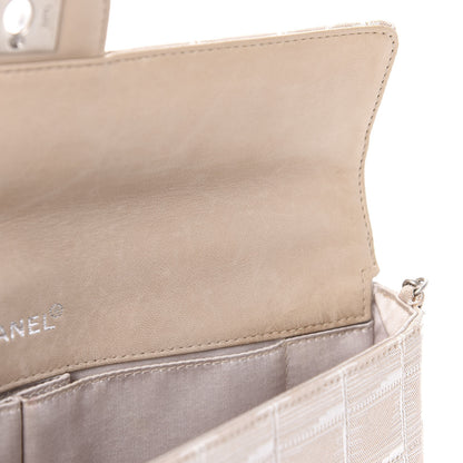 Chanel Nylon Travel East West Flap Beige 11 of 13