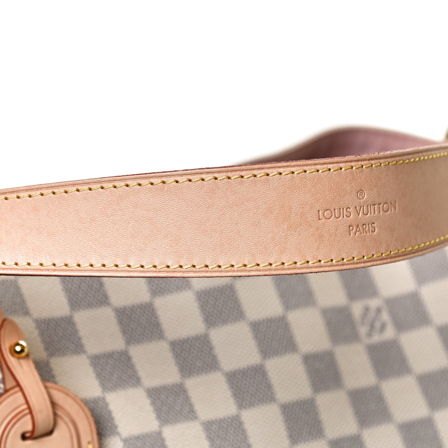 Damier Azur Graceful PM Rose Ballerine