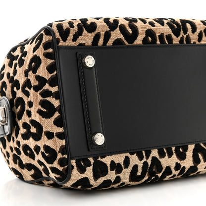 Louis Vuitton Jacquard Velvet Leopard Print Stephen Sprouse Speedy 10 of 11