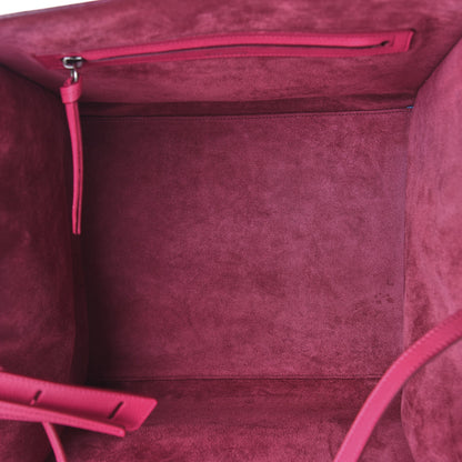 Celine Grained Calfskin Medium Phantom Luggage Fuchsia 5 of 12