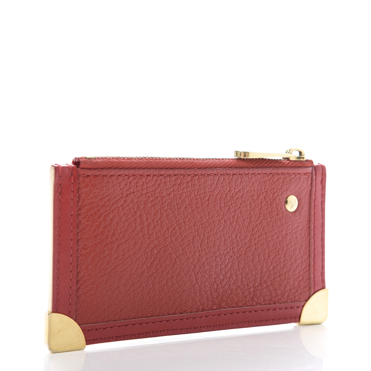 Louis Vuitton Suhali Key Pouch Geranium 3 of 9