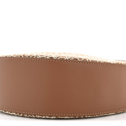 Loewe Jacquard Anagram Calfskin Luna Bag Tan Pecan 9 of 10