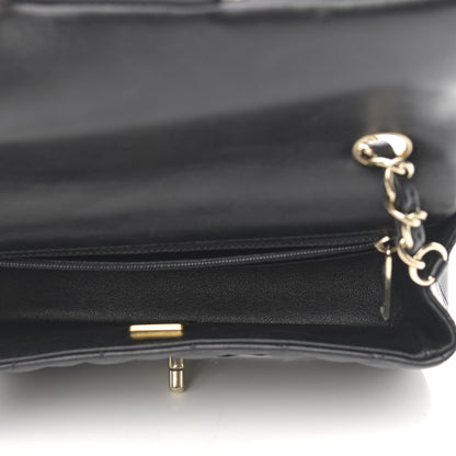 Chanel Lambskin Quilted Mini Rectangular Flap Black 5 of 12