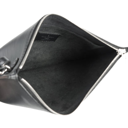 Louis Vuitton Epi Neverfull MM Black 8 of 8