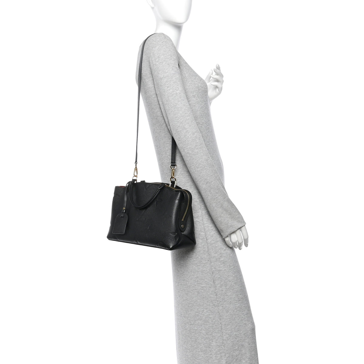 Louis Vuitton Empreinte Monogram Giant Petit Palais Black 2 of 9