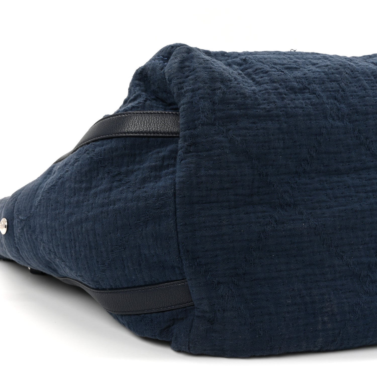 Chanel Canvas Small Double Face Tote Navy 8 of 9