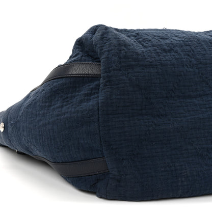 Chanel Canvas Small Double Face Tote Navy 8 of 9