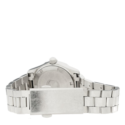 Tag Heuer Stainless Steel Blue Mother of Pearl 27mm Aquaracer Lady Quartz Watch WAF1417 3 of 4