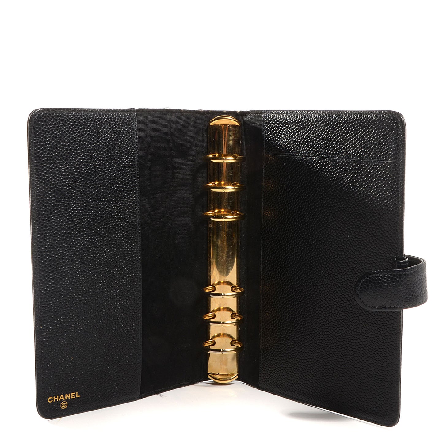Caviar CC Small Ring Agenda Planner Black