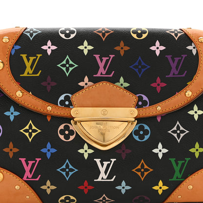 Louis Vuitton Monogram Multicolor Beverly MM Black 8 of 10