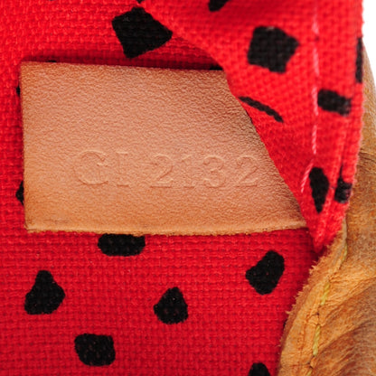 Louis Vuitton Monogram Kusama Waves Neverfull MM Red 7 of 9
