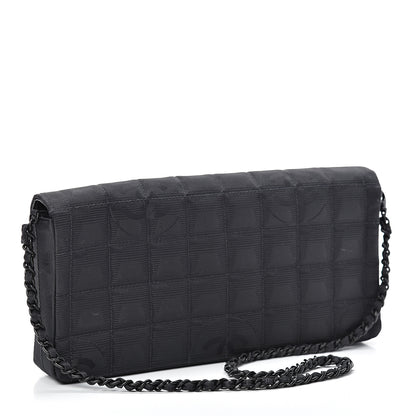 Chanel Nylon Travel East West Flap Black 2 of 11