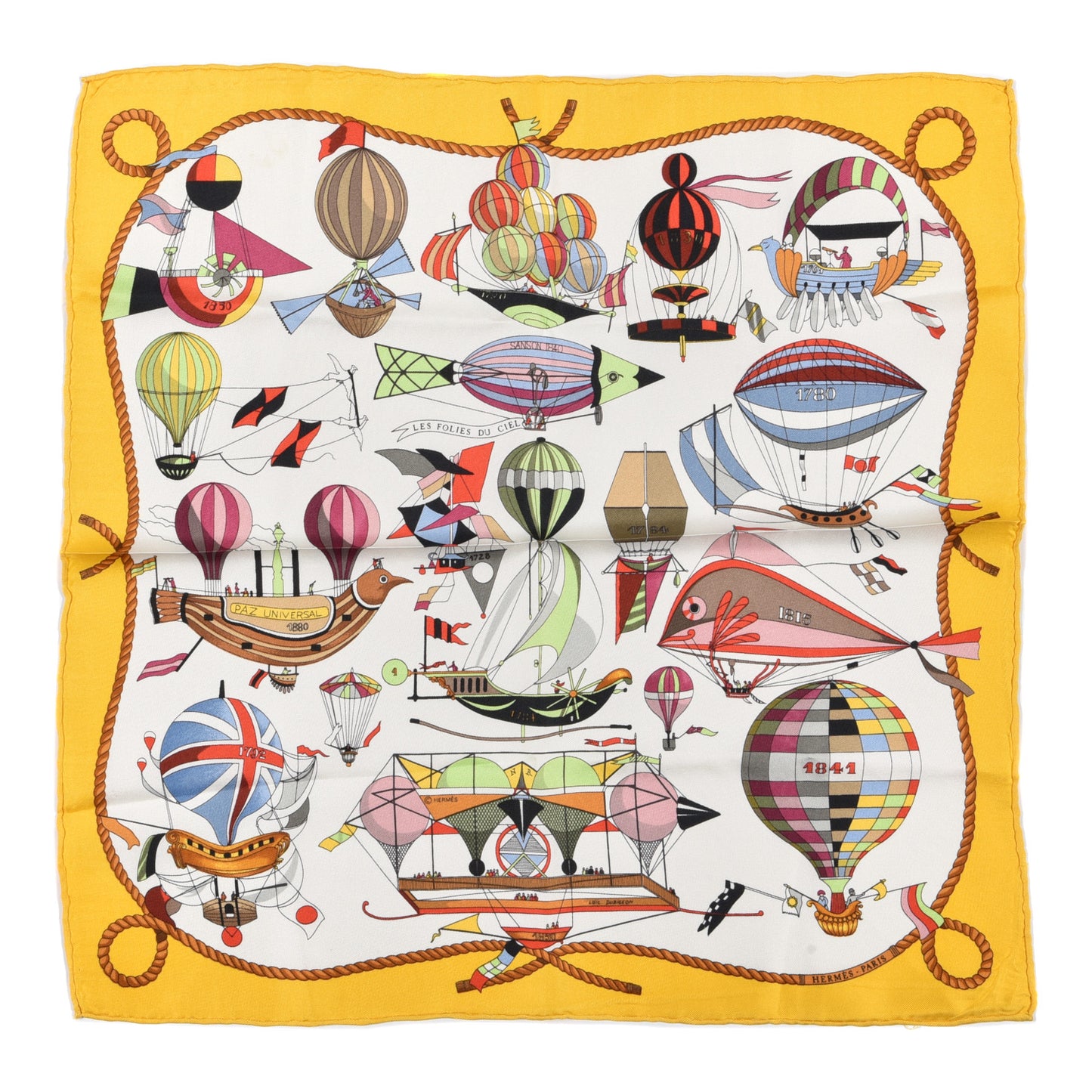 Silk Les Folies Du Ciel Scarf