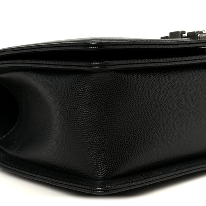 Chanel Caviar Quilted Medium Boy Flap Black 8 of 9
