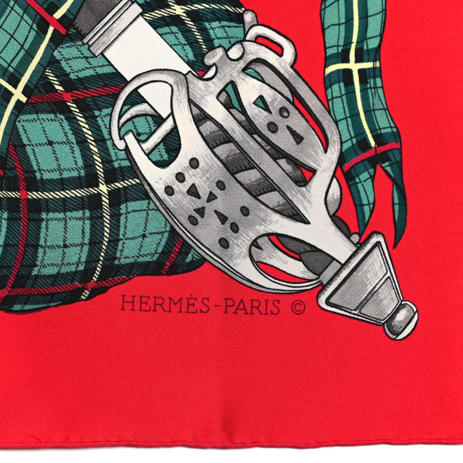 Hermes Silk Scotland Scarf 90 3 of 6