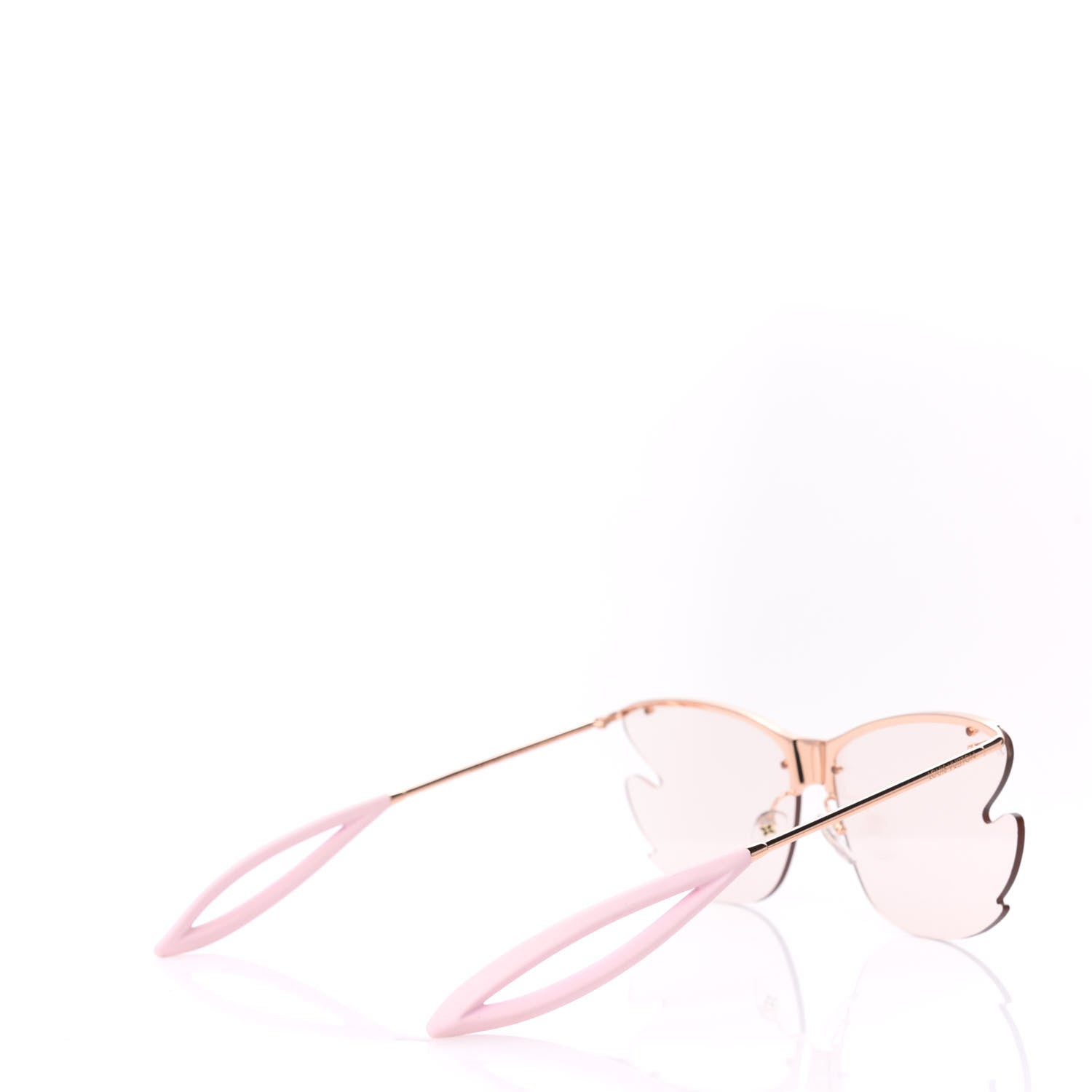 Louis Vuitton Bohemian Vuittony Square Sunglasses Z1234W Pink 4 of 7