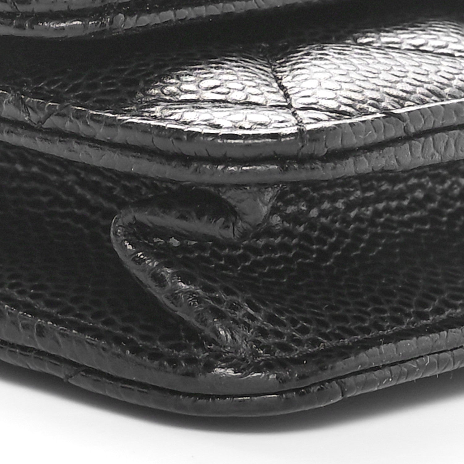Chanel Caviar Quilted Wallet on Chain WOC Black 9 of 11