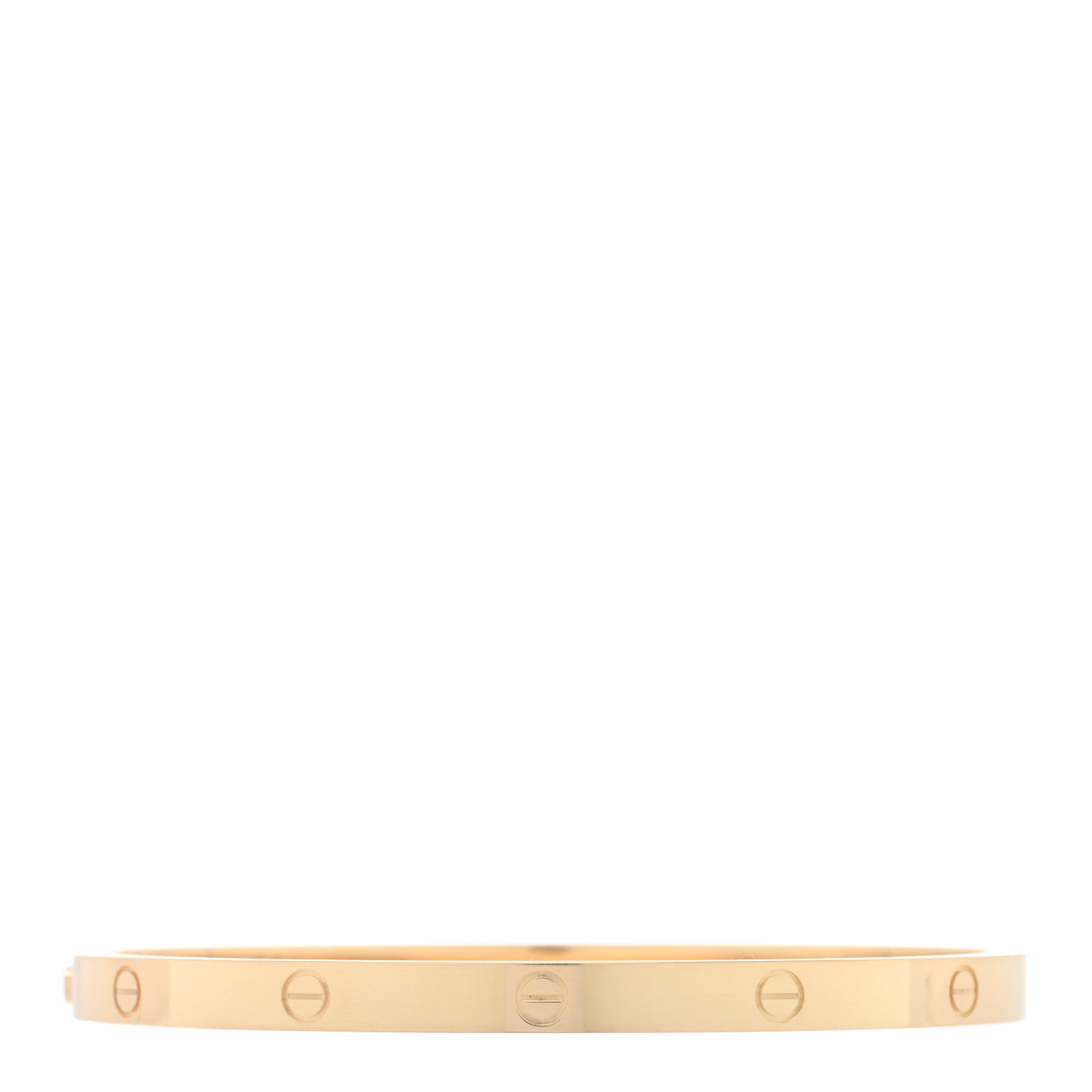 Cartier 18K Yellow Gold Small LOVE Bracelet 19 2 of 6