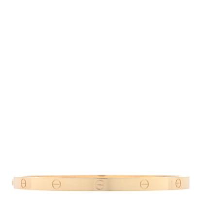 Cartier 18K Yellow Gold Small LOVE Bracelet 19 2 of 6