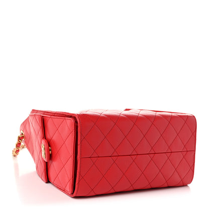 Chanel Caviar Quilted Small Chanel 25 Handbag Dark Red 4 of 11