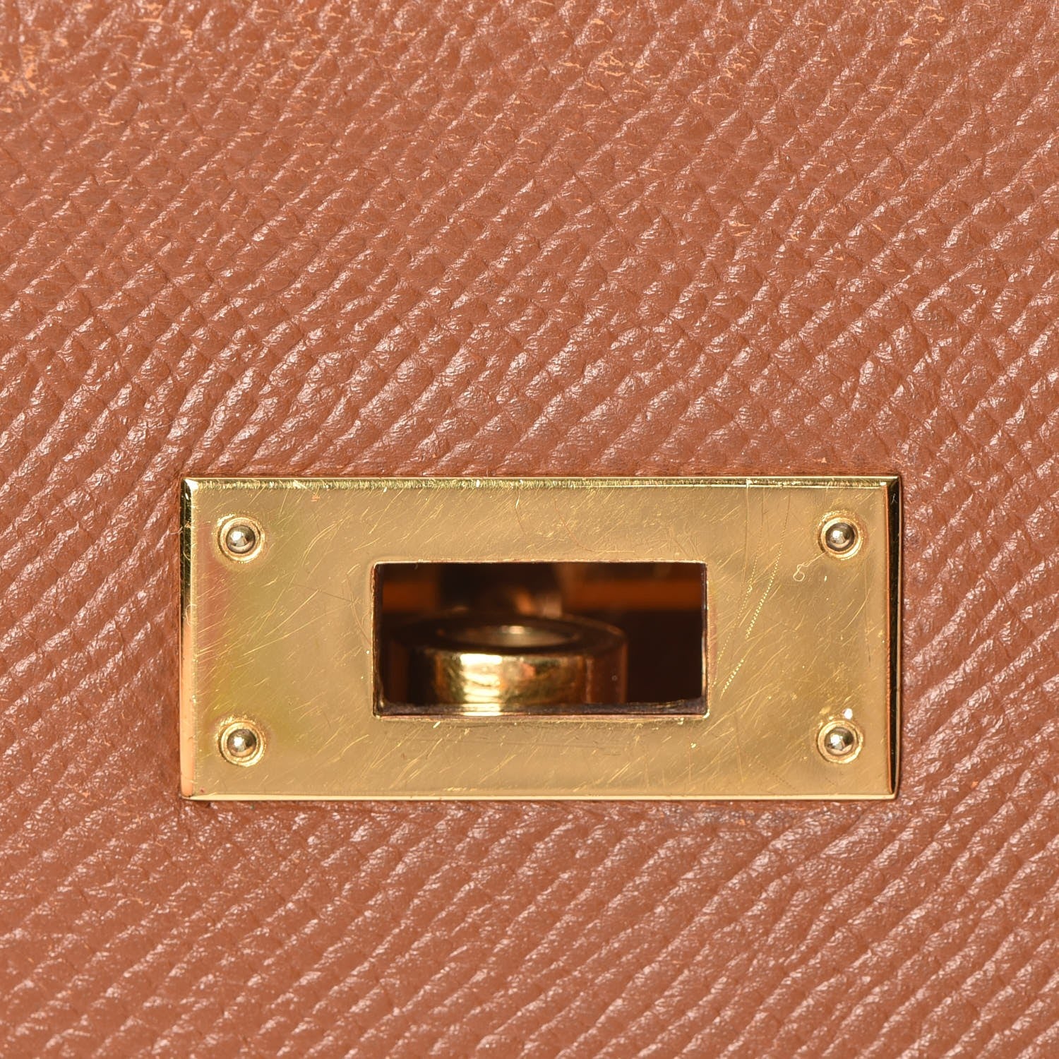 Hermes Courchevel Kelly Retourne 35 Gold 12 of 34