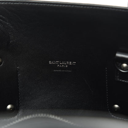 Saint Laurent Grained Calfskin Large Sac De Jour Carryall Black 6 of 10