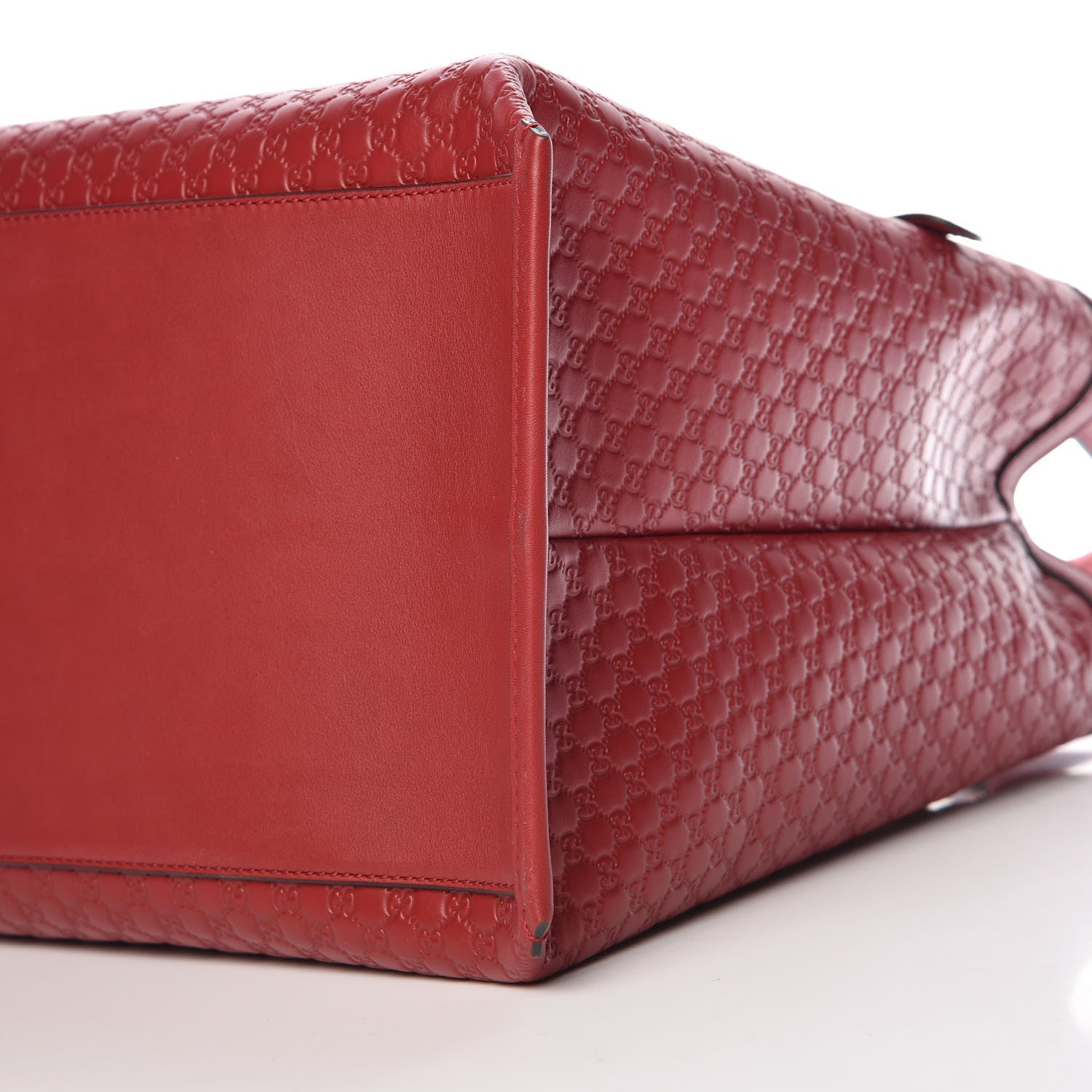 Gucci Soft Microguccissima Large Tote Red 10 of 10